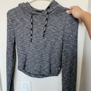 Stronger cropped hoodie
